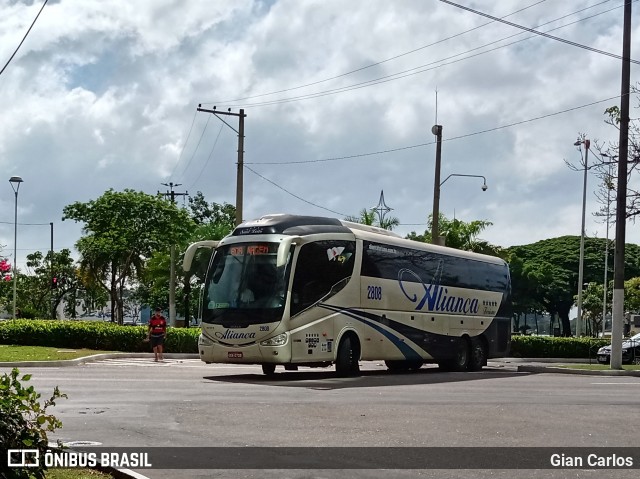 Aliança Turismo e Transporte 2808 na cidade de Vitória, Espírito Santo, Brasil, por Gian Carlos. Número da foto: #8486477.