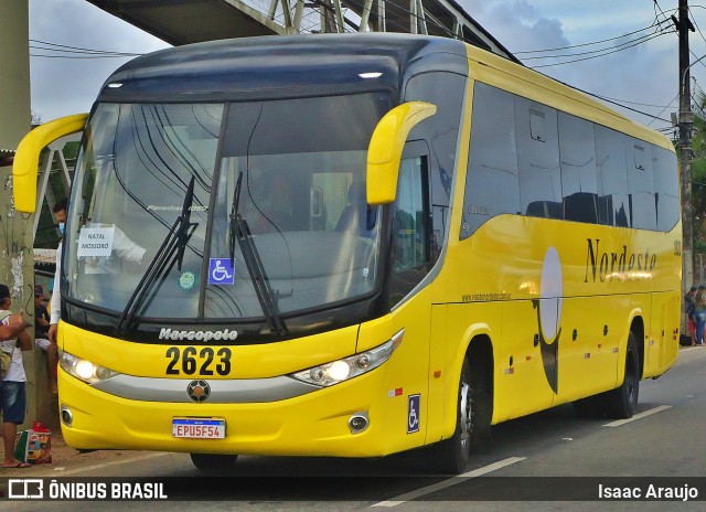 Viação Nordeste 2623 na cidade de Natal, Rio Grande do Norte, Brasil, por Isaac Araujo. Número da foto: #8487625.