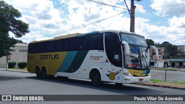Empresa Gontijo de Transportes 16045 na cidade de Araxá, Minas Gerais, Brasil, por Paulo Vitor De Azevedo. Número da foto: #8487623.