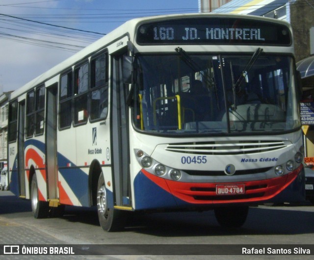 Viação Nossa Cidade 00455 na cidade de Franco da Rocha, São Paulo, Brasil, por Rafael Santos Silva. Número da foto: #8486567.