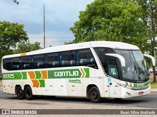 Empresa Gontijo de Transportes 21725 na cidade de Teresina, Piauí, Brasil, por Ruan Silva Andrade. Número da foto: #8487384.