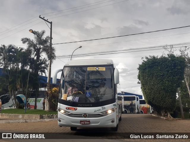 Eucatur - Empresa União Cascavel de Transportes e Turismo 4949 na cidade de Ji-Paraná, Rondônia, Brasil, por Gian Lucas  Santana Zardo. ID da foto: 8487011.