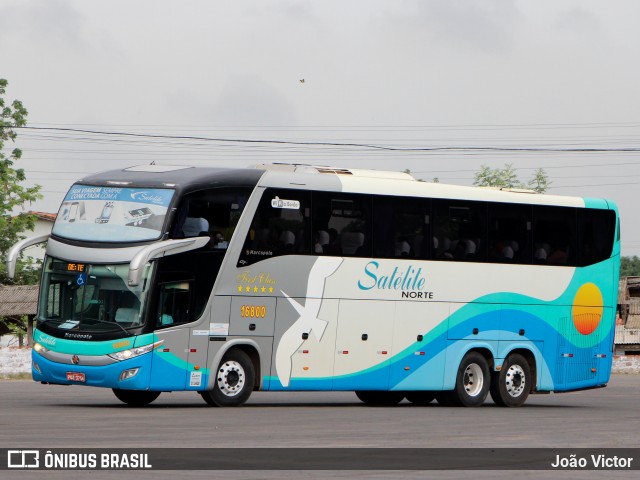 Expresso Satélite Norte 16800 na cidade de Caxias, Maranhão, Brasil, por João Victor. ID da foto: 8486596.