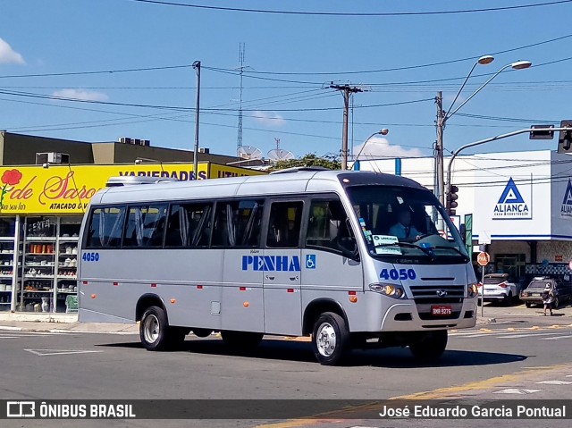 Auto Viação Penha 4050 na cidade de Monte Mor, São Paulo, Brasil, por José Eduardo Garcia Pontual. ID da foto: 8487863.