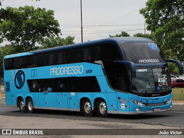 Auto Viação Progresso 6109 na cidade de Teresina, Piauí, Brasil, por João Victor. Número da foto: #8485723.