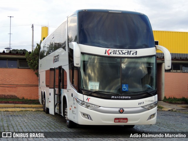 Kaissara - Viação Caiçara 2017 na cidade de Belo Horizonte, Minas Gerais, Brasil, por Adão Raimundo Marcelino. ID da foto: 8491313.