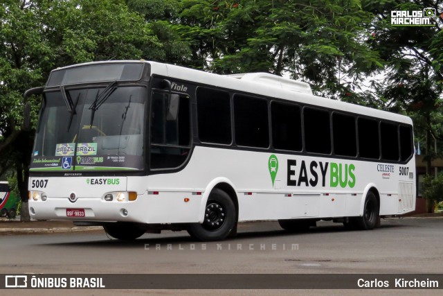 EasyBus 5007 na cidade de Ciudad del Este, Alto Paraná, Paraguai, por Carlos Kircheim. ID da foto: 8490217.