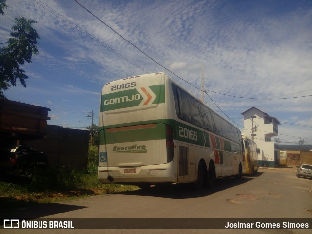 Empresa Gontijo de Transportes 20165 na cidade de Minas Novas, Minas Gerais, Brasil, por Josimar Gomes Simoes. ID da foto: 8488380.