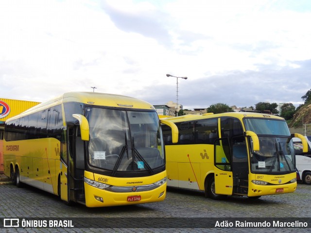 Viação Itapemirim 60081 na cidade de Belo Horizonte, Minas Gerais, Brasil, por Adão Raimundo Marcelino. Número da foto: #8491397.