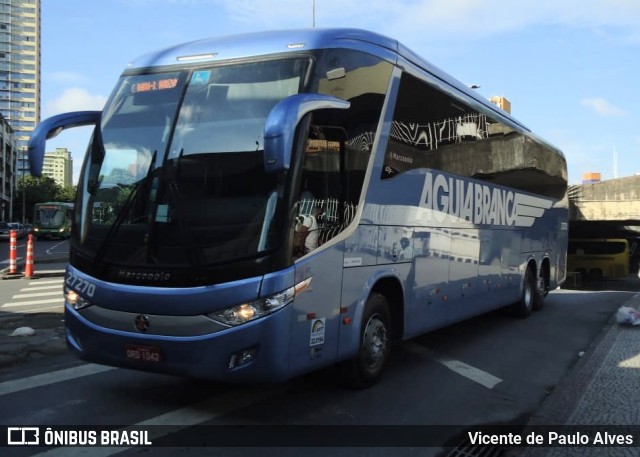 Viação Águia Branca 27270 na cidade de Belo Horizonte, Minas Gerais, Brasil, por Vicente de Paulo Alves. ID da foto: 8491278.