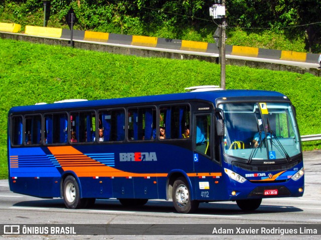 Breda Transportes e Serviços 4112 na cidade de Cubatão, São Paulo, Brasil, por Adam Xavier Rodrigues Lima. ID da foto: 8489197.