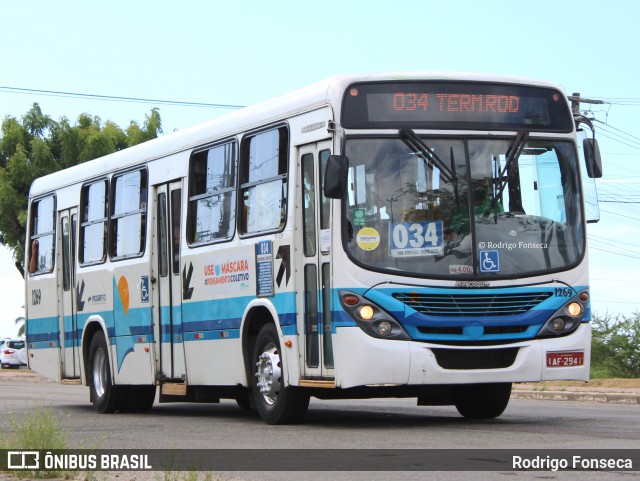 Viação Progresso 1269 na cidade de Aracaju, Sergipe, Brasil, por Rodrigo Fonseca. Número da foto: #8489763.