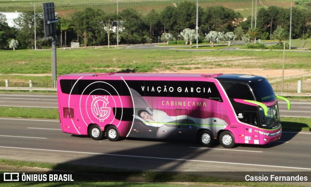 Viação Garcia 8725 na cidade de Campinas, São Paulo, Brasil, por Cassio Fernandes. Número da foto: #8491398.