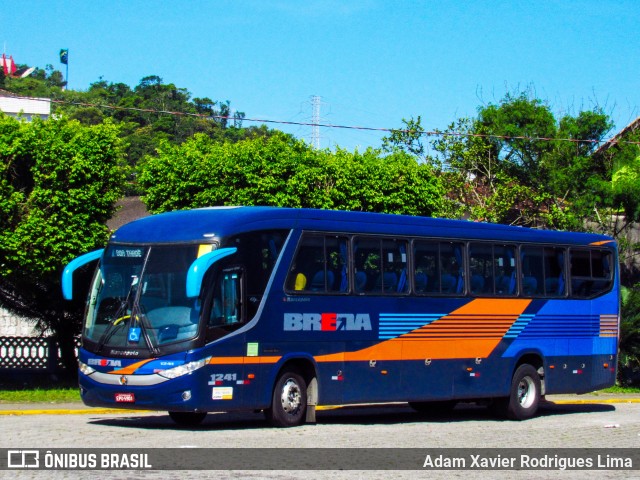 Breda Transportes e Serviços 1241 na cidade de Mongaguá, São Paulo, Brasil, por Adam Xavier Rodrigues Lima. ID da foto: 8489262.