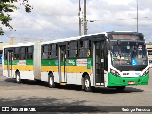 Viação Atalaia Transportes 6405 na cidade de Aracaju, Sergipe, Brasil, por Rodrigo Fonseca. Número da foto: #8489934.