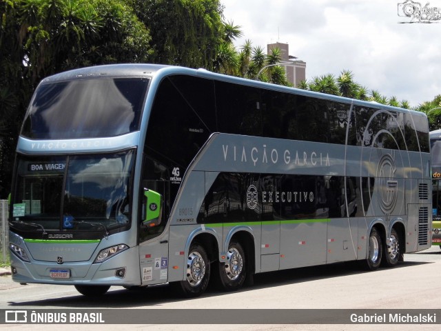 Viação Garcia 89015 na cidade de Curitiba, Paraná, Brasil, por Gabriel Michalski. ID da foto: 8491692.