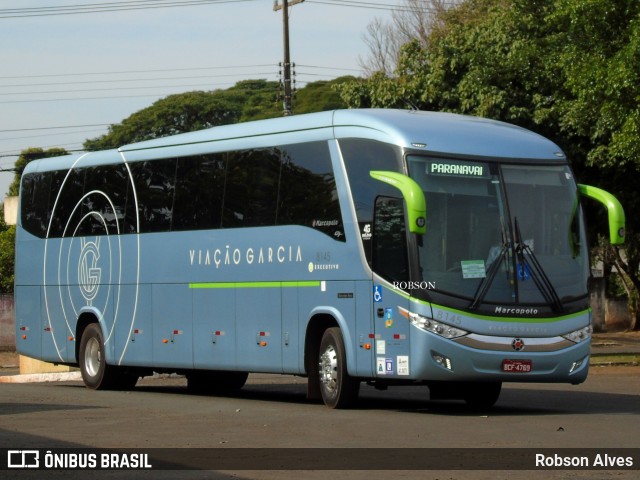 Viação Garcia 8145 na cidade de Paranavaí, Paraná, Brasil, por Robson Alves. Número da foto: #8489832.