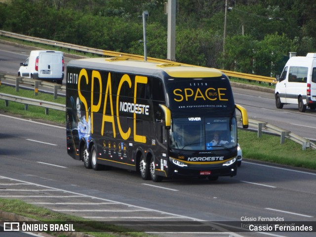 Expresso Nordeste 5430 na cidade de Campinas, São Paulo, Brasil, por Cassio Fernandes. Número da foto: #8491407.