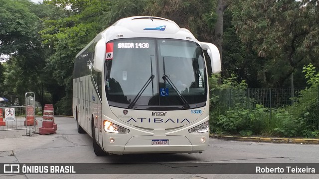 Viação Atibaia São Paulo 1320 na cidade de São Paulo, São Paulo, Brasil, por Roberto Teixeira. ID da foto: 8491168.