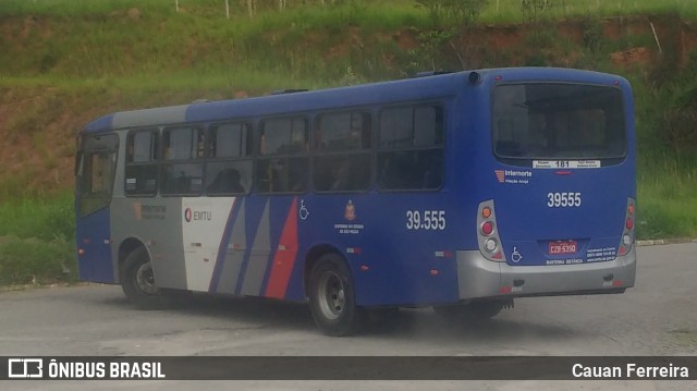 Viação Arujá 39.555 na cidade de Itaquaquecetuba, São Paulo, Brasil, por Cauan Ferreira. ID da foto: 8490598.