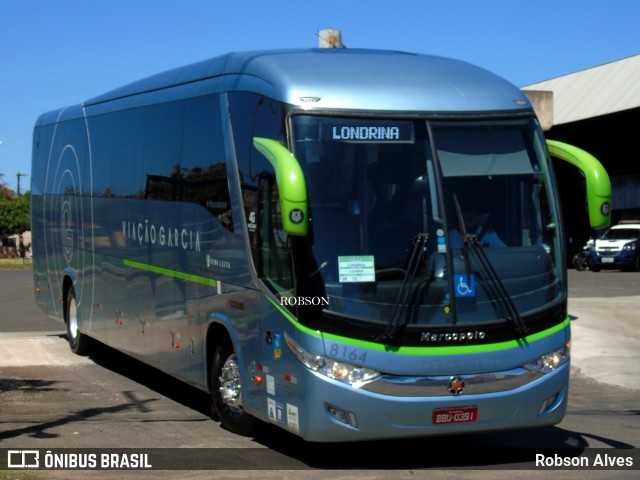 Viação Garcia 8164 na cidade de Paranavaí, Paraná, Brasil, por Robson Alves. Número da foto: #8489202.
