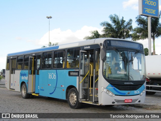 Viação Santa Clara 1606 na cidade de Teixeira de Freitas, Bahia, Brasil, por Tarcisio Rodrigues da Silva. ID da foto: 8490816.