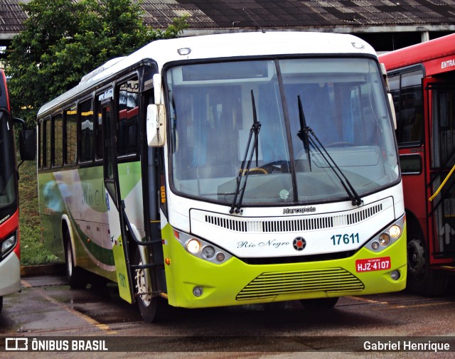 Rio Negro Fretamento e Turismo 17611 na cidade de Contagem, Minas Gerais, Brasil, por Gabriel Henrique. Número da foto: #8492796.