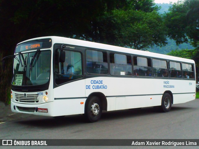 Viação Piracicabana Cubatão 1530 na cidade de Cubatão, São Paulo, Brasil, por Adam Xavier Rodrigues Lima. Número da foto: #8492786.