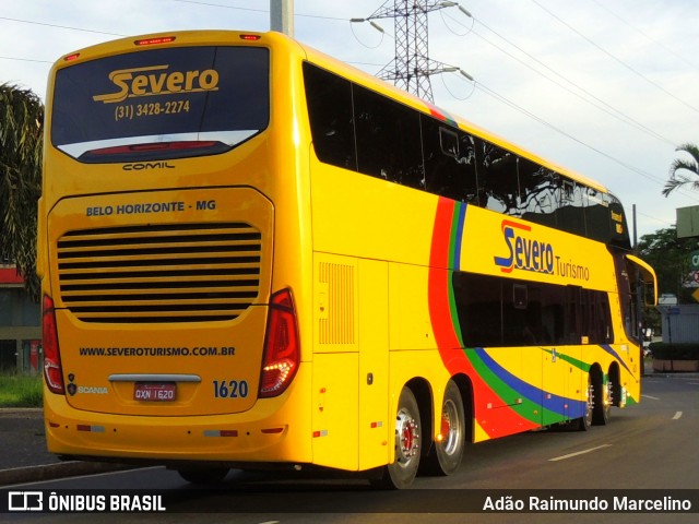 Severo Turismo 1620 na cidade de Contagem, Minas Gerais, Brasil, por Adão Raimundo Marcelino. ID da foto: 8495067.