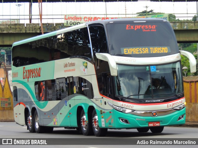 Expressa Turismo 55600 na cidade de Contagem, Minas Gerais, Brasil, por Adão Raimundo Marcelino. Número da foto: #8495140.