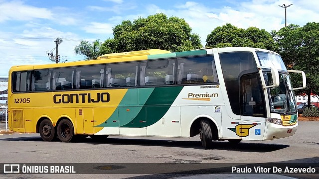 Empresa Gontijo de Transportes 12705 na cidade de Uberaba, Minas Gerais, Brasil, por Paulo Vitor De Azevedo. ID da foto: 8493986.