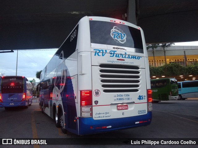 RV Turismo 0500 na cidade de Belo Horizonte, Minas Gerais, Brasil, por Luis Philippe Cardoso Coelho. ID da foto: 8494724.