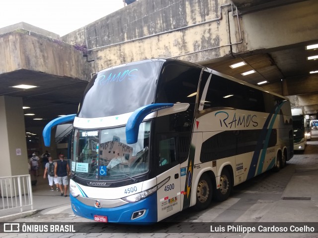 Ramos Turismo 4500 na cidade de Belo Horizonte, Minas Gerais, Brasil, por Luis Philippe Cardoso Coelho. ID da foto: 8493183.