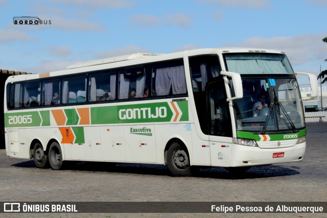 Empresa Gontijo de Transportes 20065 na cidade de Vitória da Conquista, Bahia, Brasil, por Felipe Pessoa de Albuquerque. ID da foto: 8494994.