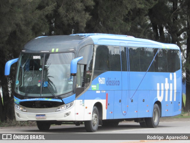 UTIL - União Transporte Interestadual de Luxo 9601 na cidade de Conselheiro Lafaiete, Minas Gerais, Brasil, por Rodrigo  Aparecido. ID da foto: 8492819.