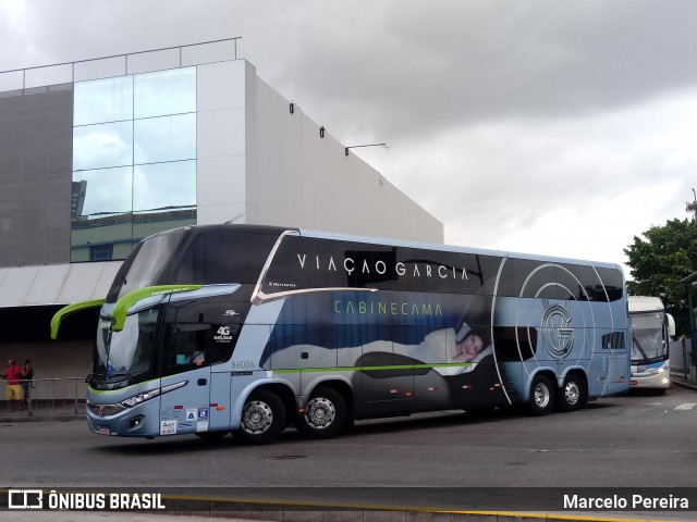 Viação Garcia 86006 na cidade de Rio de Janeiro, Rio de Janeiro, Brasil, por Marcelo Pereira. Número da foto: #8494042.