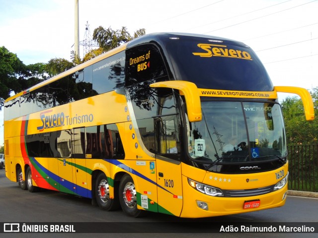 Severo Turismo 1620 na cidade de Contagem, Minas Gerais, Brasil, por Adão Raimundo Marcelino. ID da foto: 8495059.