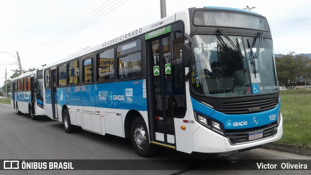 Viação Nossa Senhora das Graças A71600 na cidade de Rio de Janeiro, Rio de Janeiro, Brasil, por Victor  Oliveira. Número da foto: #8492255.
