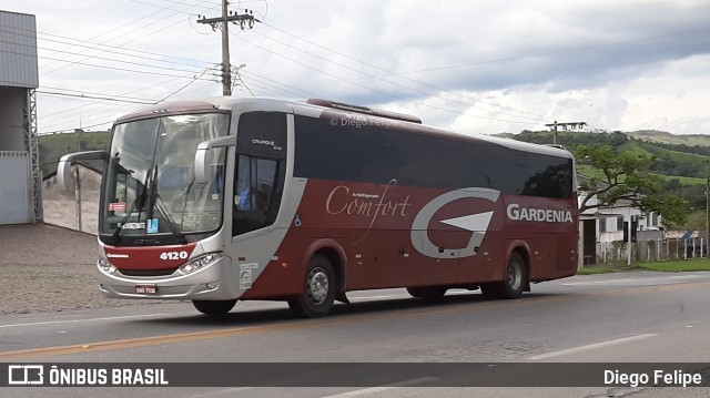 Expresso Gardenia 4120 na cidade de Formiga, Minas Gerais, Brasil, por Diego Felipe. Número da foto: #8495254.
