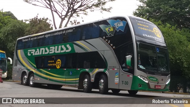 Transbuss T-30 na cidade de São Paulo, São Paulo, Brasil, por Roberto Teixeira. ID da foto: 8498011.