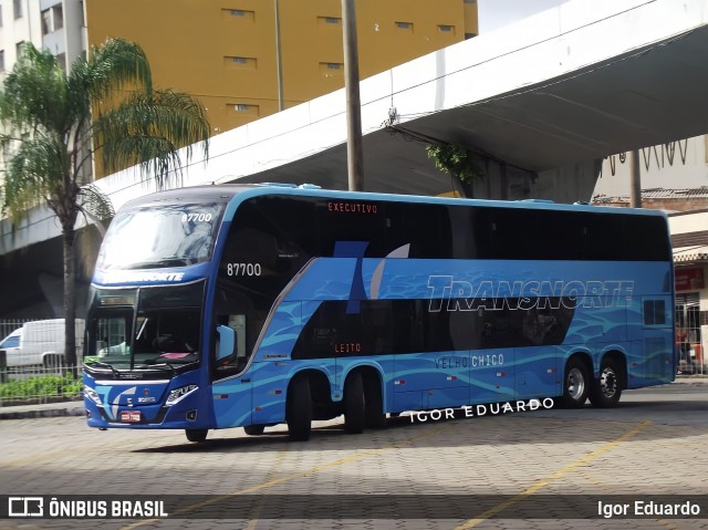 Transnorte - Transporte e Turismo Norte de Minas 87700 na cidade de Belo Horizonte, Minas Gerais, Brasil, por Igor Eduardo. Número da foto: #8495682.