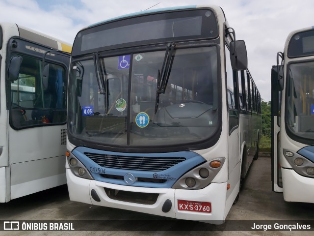 Viação Redentor C47504 na cidade de Rio de Janeiro, Rio de Janeiro, Brasil, por Jorge Gonçalves. Número da foto: #8497982.