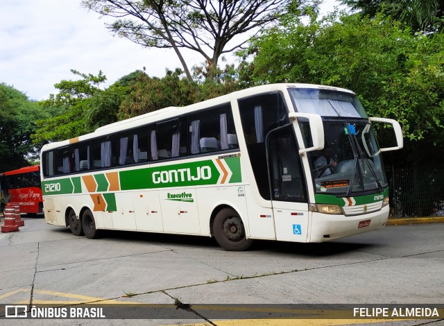 Empresa Gontijo de Transportes 21210 na cidade de São Paulo, São Paulo, Brasil, por FELIPE ALMEIDA. ID da foto: 8496906.