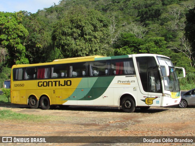 Empresa Gontijo de Transportes 12650 na cidade de Santa Maria de Itabira, Minas Gerais, Brasil, por Douglas Célio Brandao. ID da foto: 8497025.