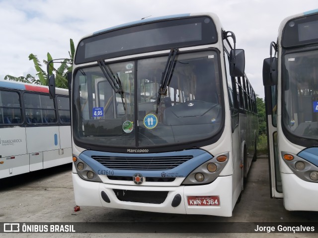 Viação Redentor C47610 na cidade de Rio de Janeiro, Rio de Janeiro, Brasil, por Jorge Gonçalves. ID da foto: 8498001.