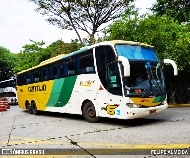 Empresa Gontijo de Transportes 14725 na cidade de São Paulo, São Paulo, Brasil, por FELIPE ALMEIDA. ID da foto: 8496523.