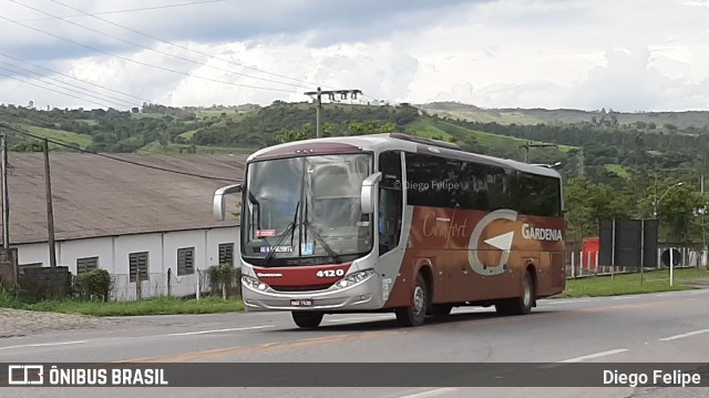 Expresso Gardenia 4120 na cidade de Formiga, Minas Gerais, Brasil, por Diego Felipe. Número da foto: #8495243.