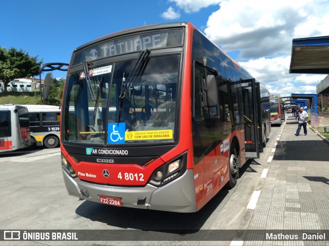 Express Transportes Urbanos Ltda 4 8012 na cidade de São Paulo, São Paulo, Brasil, por Matheus  Daniel. Número da foto: #8497724.