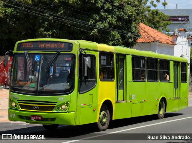Transcol Transportes Coletivos 04411 na cidade de Teresina, Piauí, Brasil, por Ruan Silva Andrade. Número da foto: #8495589.