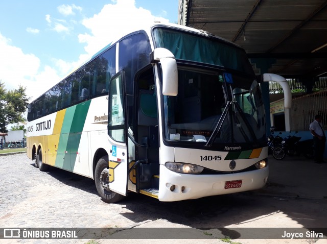 Empresa Gontijo de Transportes 14045 na cidade de Ituberá, Bahia, Brasil, por Joyce Silva. ID da foto: 8500191.